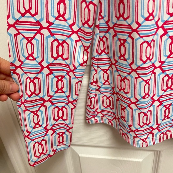 J. McLaughlin Geometric Pattern Longsleeve Top - Picture 6 of 10